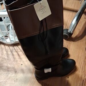 St. John's Bay Brown and Black Boots